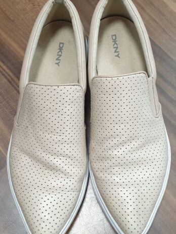 Schuhe “ DKNY “ Größe 41 in Beige/Leder