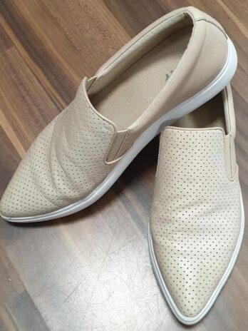 Schuhe “ DKNY “ Größe 41 in Beige/Leder
