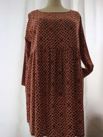 Kleid Aust Größe 42 in Rosa|Gemustert