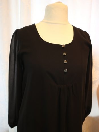 Longbluse Jones 34 in Schwarz