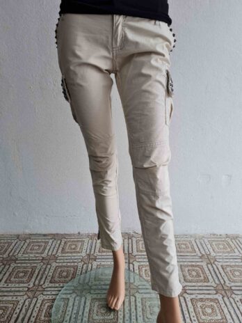 Jeans „Terranova“ X- Small/Small in Beige