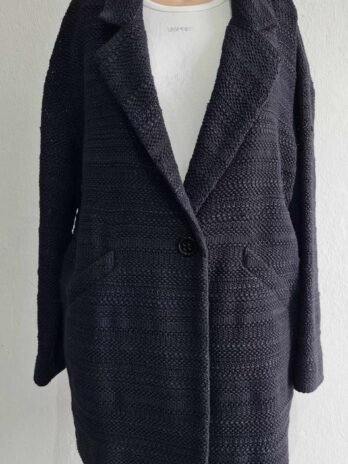 Long Blazer „Marc Aurel“ 36 in Dunkelblau