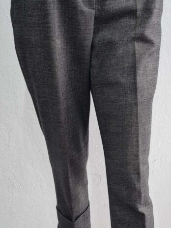 Hose „Cambio“ 34/36 in Schwarz/Weiß/Meliert