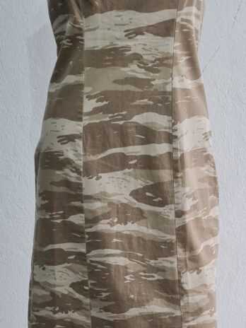 Kleid „Semperlei“ 36 in Schlamm/Camouflage