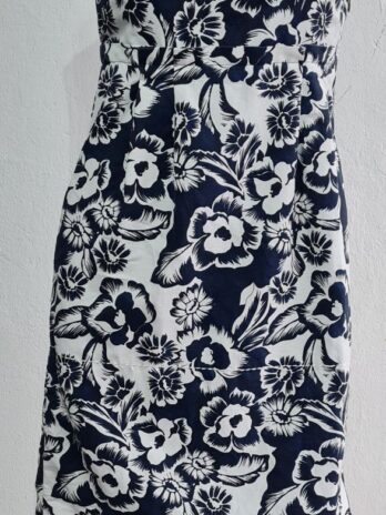 Kleid „Tommy Hilfiger“ 36 in Dunkelblau/Weiß/Floral