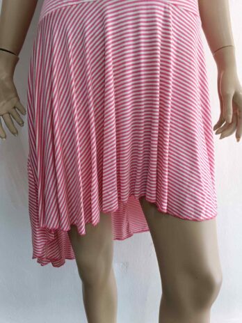 Kleid „New Collection“ M Pink/Weiß/Gestreift NEU!
