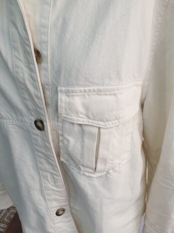 Jacke „Zara“ Größe M in Offwhite