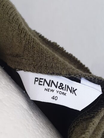 Pulli „Penn&Ink NY“ Größe 40 in Oliv 66% BW
