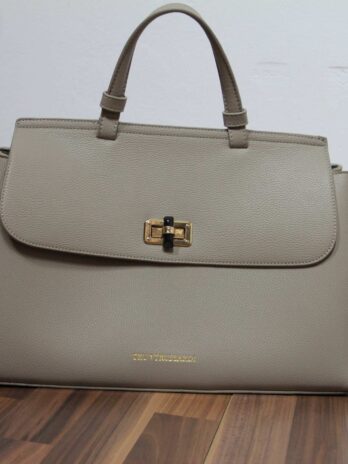 Tasche „Trussardi“ in Beige Maße Br.40 H.29 NEU!