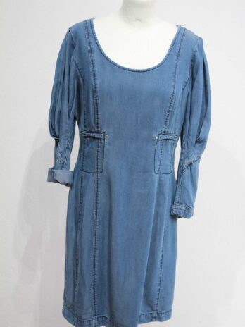Jeanskleid „Blacky Dress“ Größe S|M in Blau