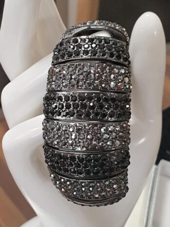 Armband “ Bijou Brigitte “ in Schwarz/Silber