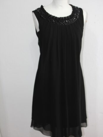 Kleid „Young Couture“ 36 in Schwarz mit Steinen