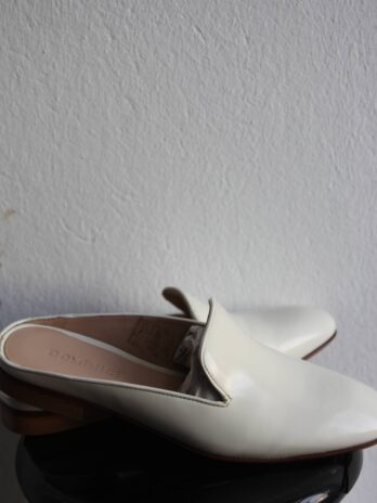 Mules „Dominici“ Größe 36 in Offwhite/Leder NEU!
