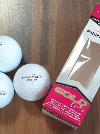 Golfbälle “ Pinnacle Gold Lady “ in Weiß 3 Stück NEU!
