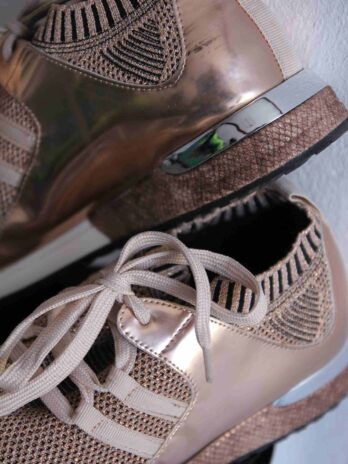 Sneakers „Kate Gray“ 42 in Metallic