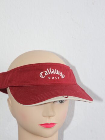 Golfkappe „Callaway“ OS in Rot|Beige