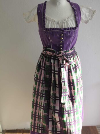 Dirndl mit Bluse „Kaiser Franz Josef“Größe 38 in Lila|Rosa|Grün
