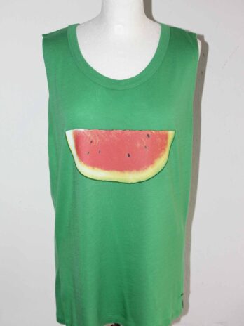 Shirt|Top „Jones“Größe 40 in Grün mit Wassermelone