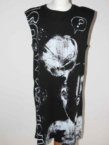 Kleid „Desigual“Größe 38 in Schwarz|Weiß gemustert
