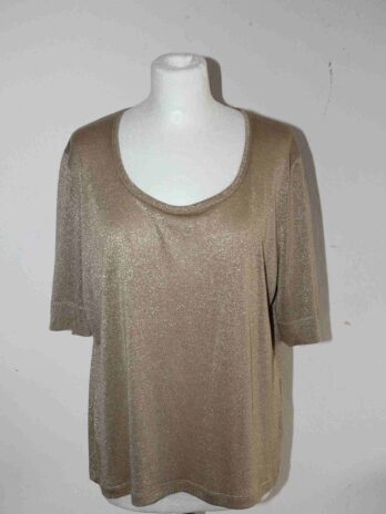 Shirt „Basler“Größe 42|44 in Gold Lurex