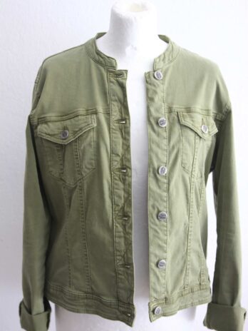 Jeansjacke „Jones“ 40 in Khaki