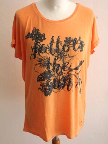 Shirt „Jones“ 36 in Print Orange