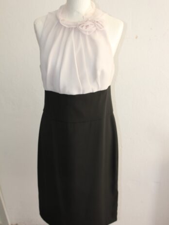 Kleid „Apart“ 38 in Schwarz|Weiß