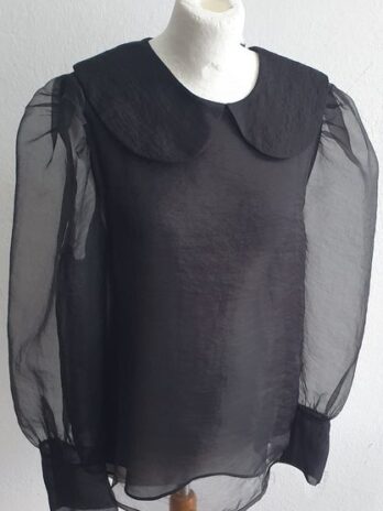 Bluse „Zara“ Größe L in Schwarz