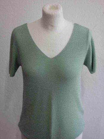 Pulli „Made in Italy“ 36 in Mint|Lurex