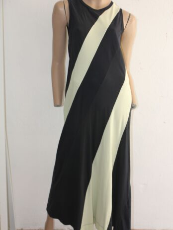 Kleid „COS“ 38 in Dunkelblau|Mint