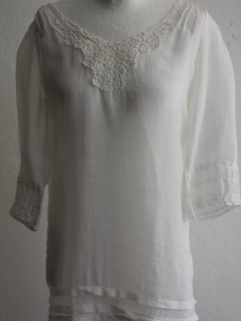 Bluse „Benetton“ Größe 36 in Weiß