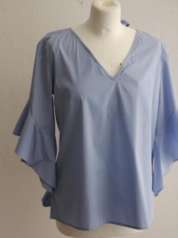 Bluse „Made in Italy“Größe S|M in Hellblau