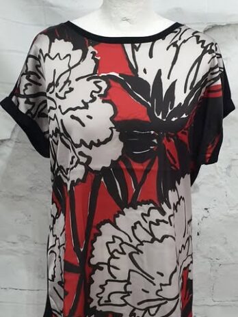 Shirt “ Alba Moda “ Größe 38 in Rot/Schwarz/Grau NEU!