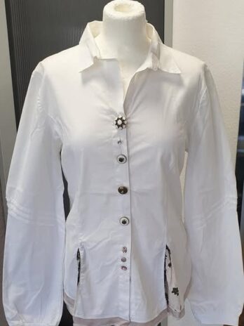 Bluse “ Bottega “ Größe 38 in Weiß