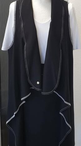 2-Teiler “ MIA “ Größe 40 in Schwarz/Weiß