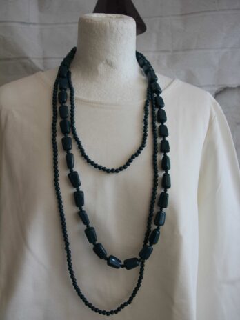 Kette „Bijou Brigitte“ in Petrol