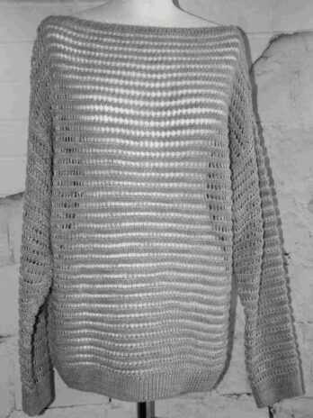 Pulli „Aust“Größe 40 in Grau