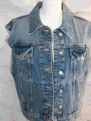 Jeansgilet „Mango“ M in Blau
