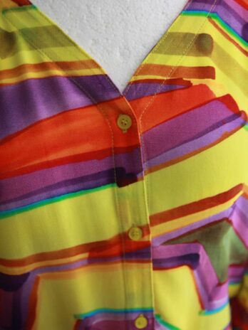 Bluse „Jones“Größe 36 in Bunt gemustert