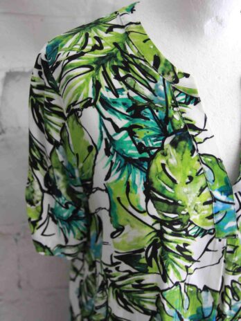 Bluse „Jones“ 36 in Grün|Türkis
