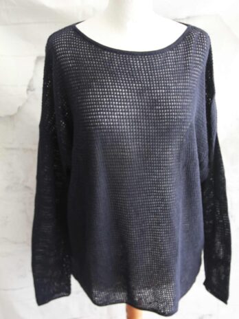 Pulli „Milano Italy“ 40 in Dunkelblau