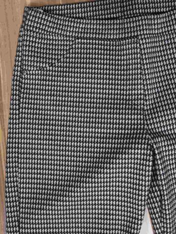 Hose „Toujours Femme“Größe 42 in Schwarz|Weiß gemustert