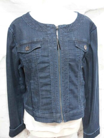 Jeansjacke „Laurel“Größe 40 in Dunkelblau