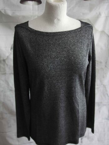 Shirt „Comma“Größe 38 in Grau|Silber
