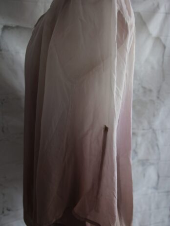 Bluse „Princess goes  Hollywood“ 38|40 in Schlamm Batik 70%Seide NEU!