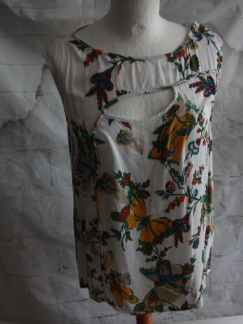 Bluse „Jones“ 42 in Bunt gemustert