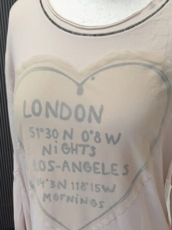 Shirt “ Jones “ Größe 42 in Beige/Print