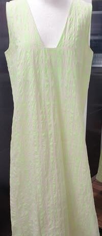 Kleid “ COS “ Größe 40 in Neongrün/Beige