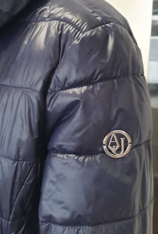 Steppjacke “ Armani Jeans “ Größe 38 in Dunkelblau