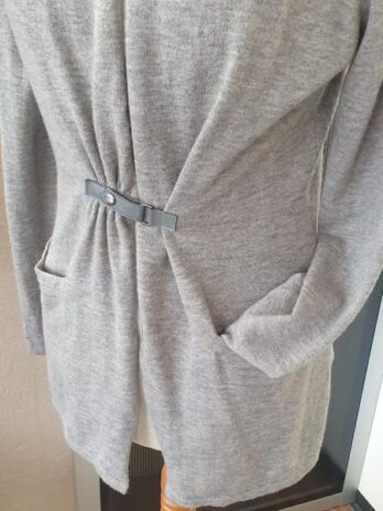Weste “ Seventy “ Größe 36 in Hellgrau/Wolle/Cashmere